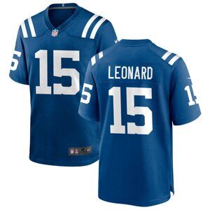 Mens Youths Kids Womens Riley Leonard Blue Stitched Jersey